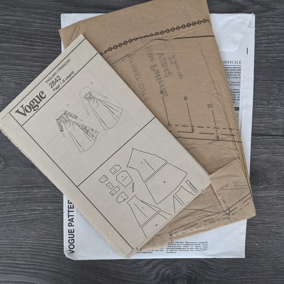 Vogue V2842 Wedding Dress Sewing Pattern Size 6 8 10 - Picture 10 of 10